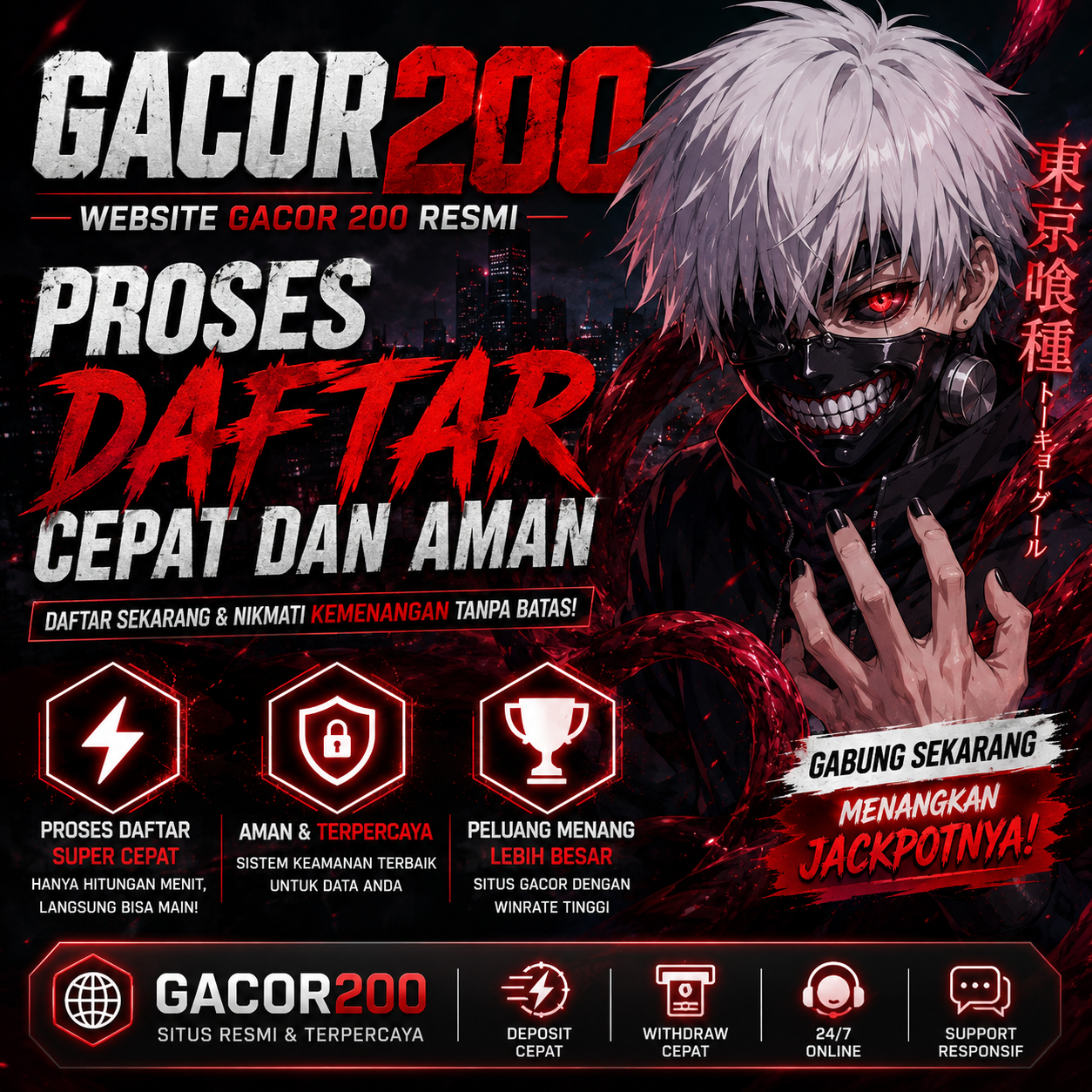GACOR200 - Website GACOR 200 Resmi dengan Proses Daftar Cepat dan Aman by Hey siriusly